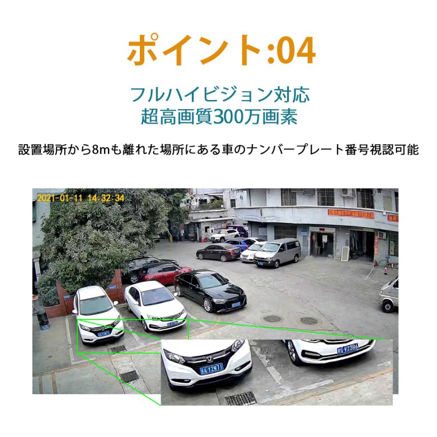 翌日発送 Atose 1年保証 2021最新仕様 新型防犯カメラ 8ｗソーラーパネル付き 完全無線 防犯カメラ 1080P 200万高画素 IP66防水防塵 Wifi SDカード録画 送料無料 |  | 09