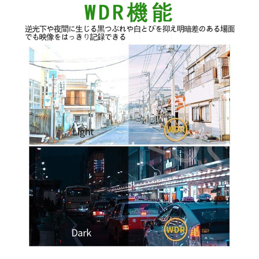 ドライブレコーダー 前後カメラ 500万画素 1080P HD高画質 170°超広角 3.0インチ液晶 Gセンサー 駐車監視 シガープラグ 日本語対応 3年保証 Kimiplus |  | 03