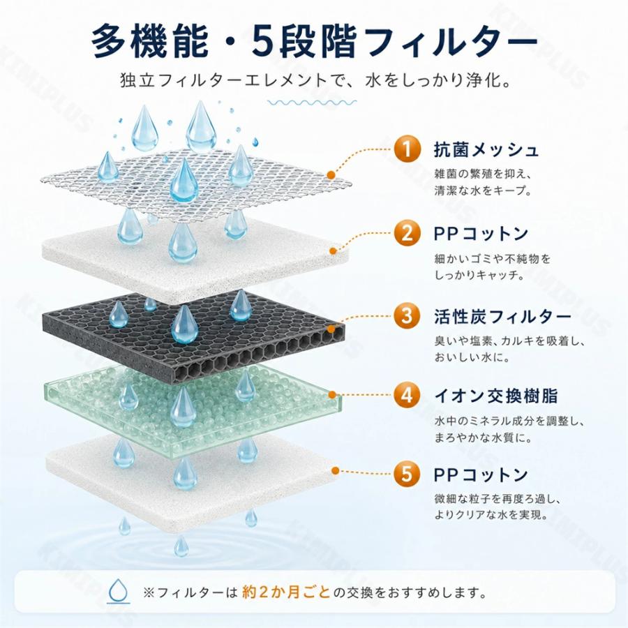 ウォーターサーバー 小型 卓上 水道水 水道直結 ペットボトル ラック 電気ポット 浄水型 急速湯沸器 置き型浄水器 カートリッジ 一体型 水温調節 コンパクト |  | 04