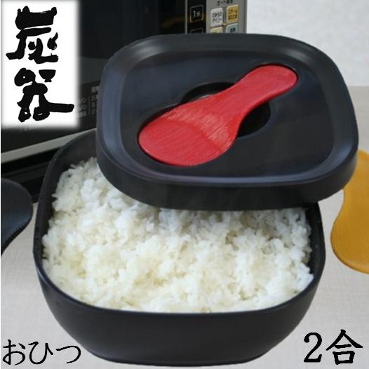 おひつ 炭器 MORII 節電 お櫃 2合 保存 電子レンジ 容器 日本製 竹炭入