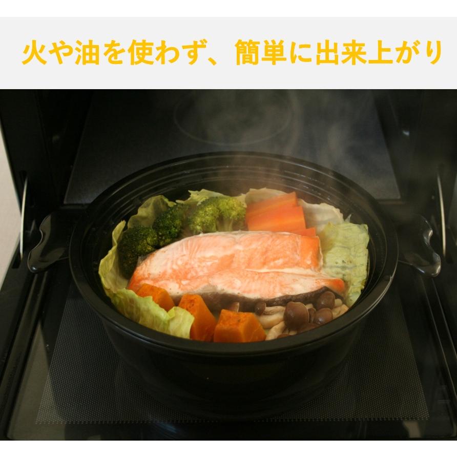 MORII 蒸し器 電子レンジ 調理 煮る 茹でる 野菜 炊飯可 ご飯 2合 目皿