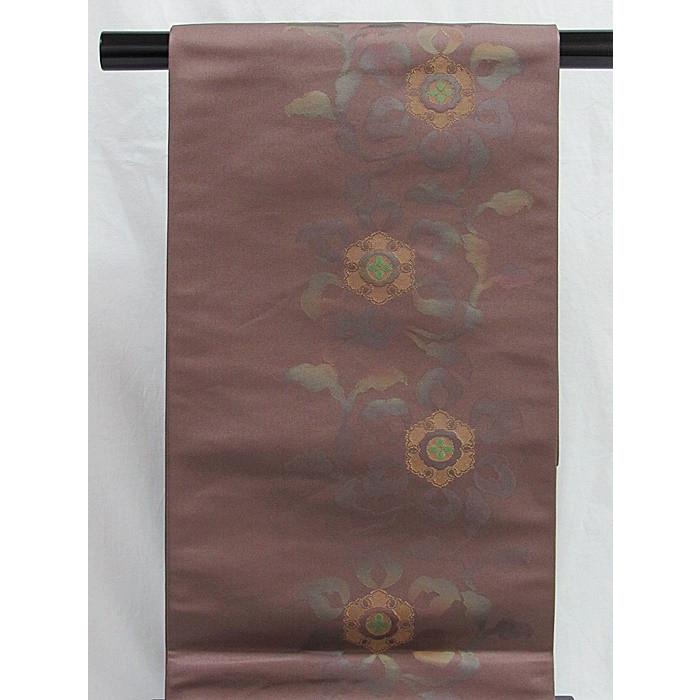 特選】【新品 未仕立て】【錦 袋帯】織悦謹製 希少丸袋 全通／正倉院 