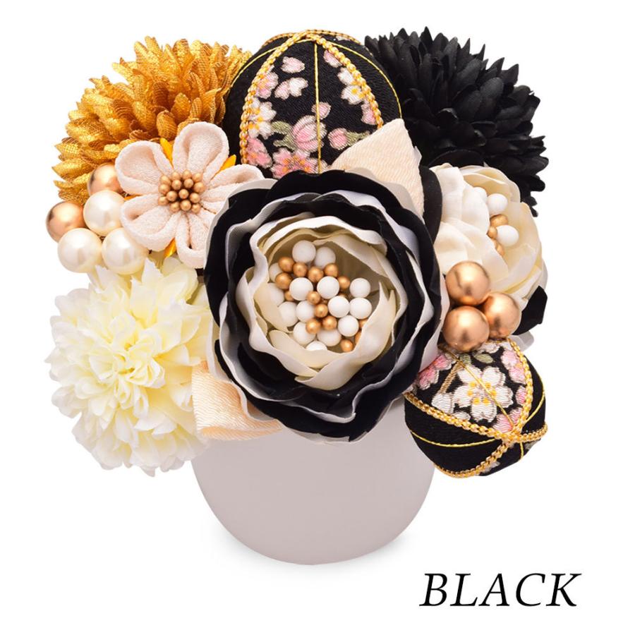 NISHIORI Arenca 髪飾り 成人式 花髪飾り Uピン 12点セット フラワー