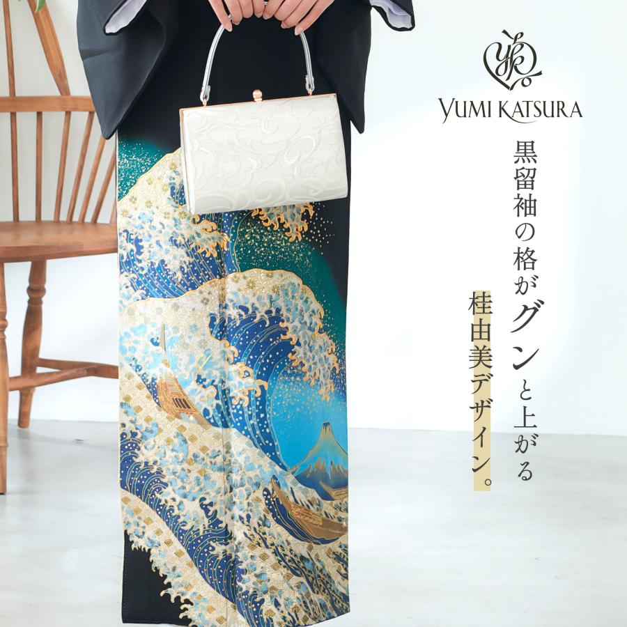 YUMI KATSURA（ユミカツラ） 桂由美 ブランド レンタル 黒留袖 フル