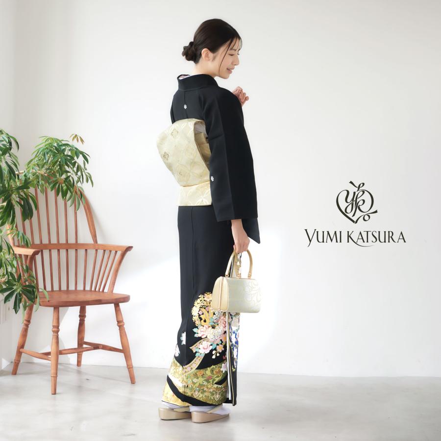 YUMI KATSURA（ユミカツラ） 桂由美 ブランド レンタル 黒留袖 フル