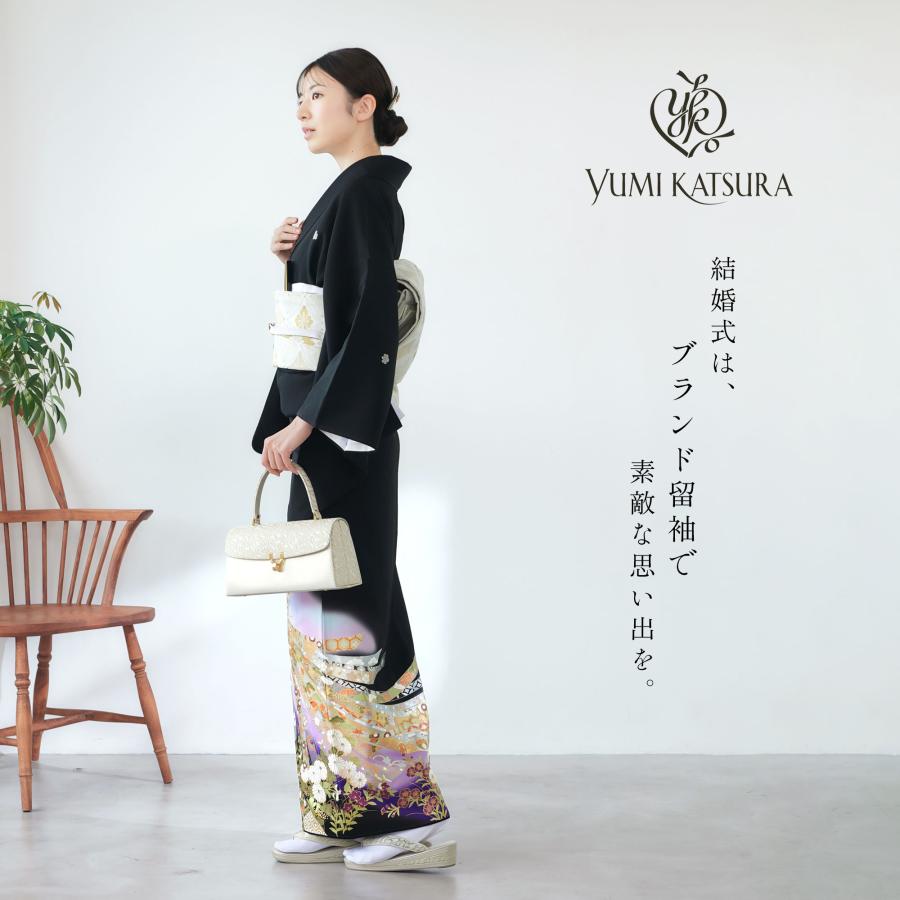 YUMI KATSURA（ユミカツラ） 桂由美 ブランド レンタル 黒留袖 フル