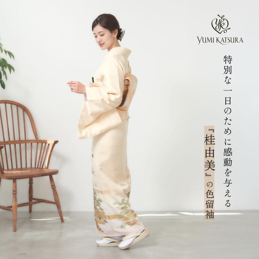 YUMI KATSURA（ユミカツラ） 桂由美 色留袖 フルセット ベージュ 伝統