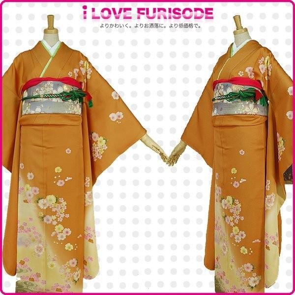 NISHIORI レンタル商品 振袖 フルセット 貸衣装 黄色 イエロー yellow