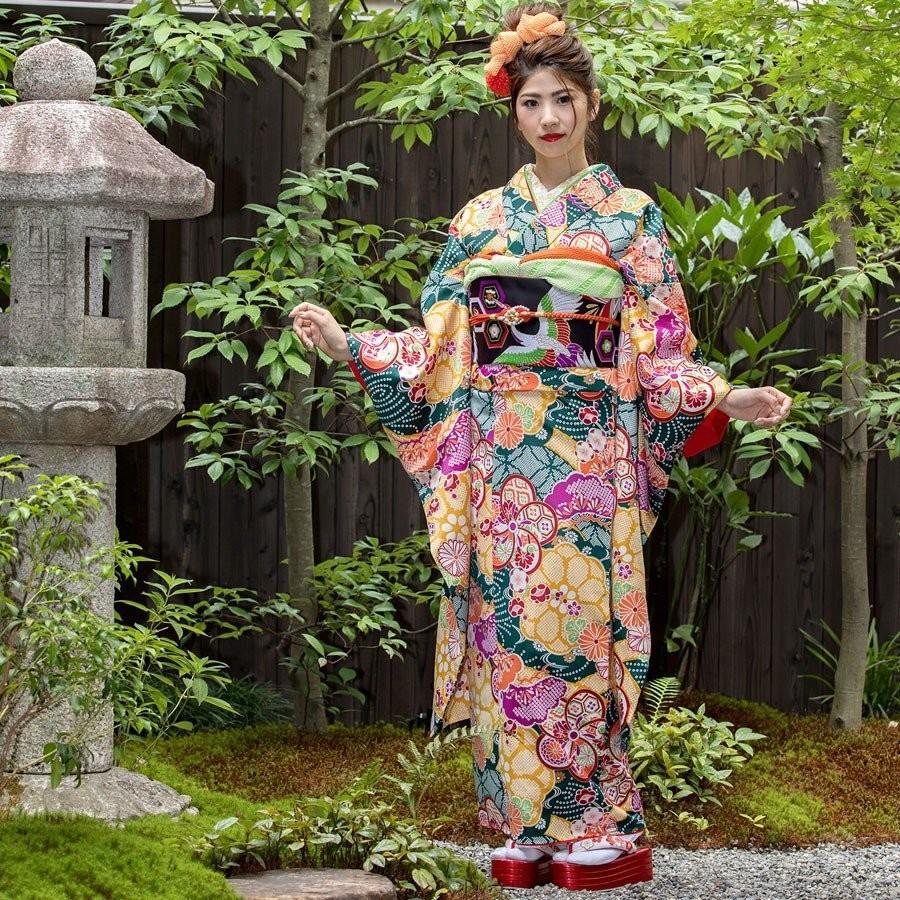 NISHIORI レンタル商品 振袖 貸衣装 フルセット 貸衣装 画像の帯が