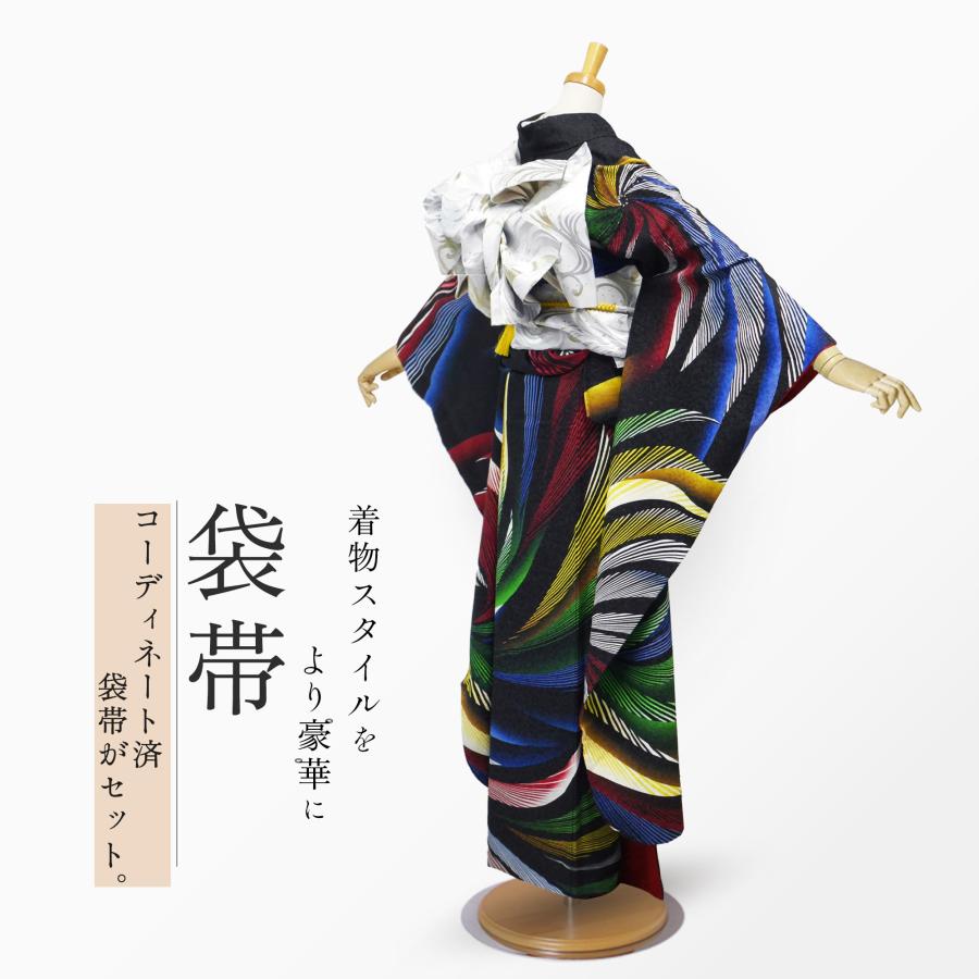 NISHIORI レンタル 振袖 貸衣装 フルセット ハイクラス 豪華 絹素材 絵