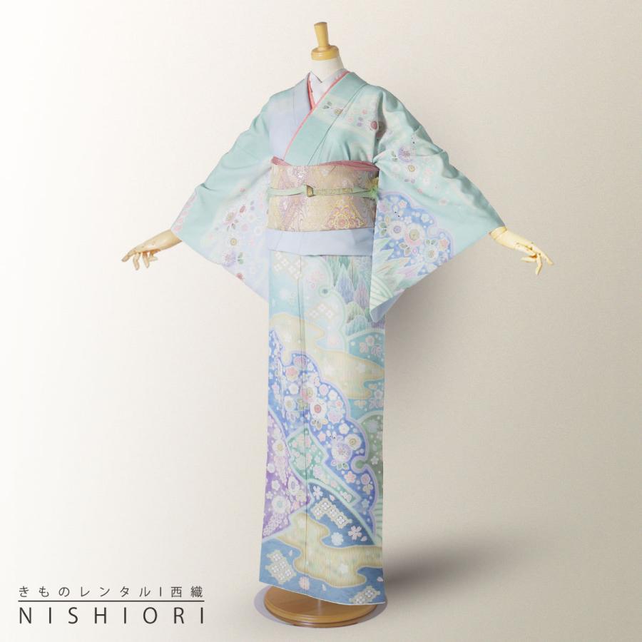 NISHIORI 訪問着 レンタル商品 着物レンタル商品入学式 卒業式 七五三