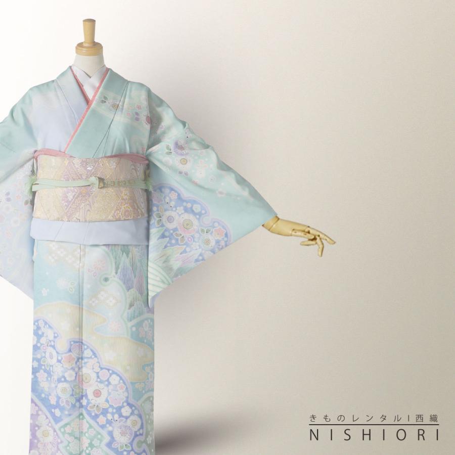 NISHIORI 【30%OFFクーポン配布中】訪問着 レンタル商品 着物