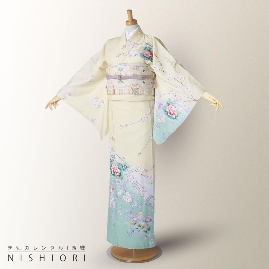 訪問着 フルセットa261C 七五三　入学式　お宮参り　結婚式 訪問着 4点フルセット 955A 入学式 結婚式 七五三 お宮参り レンタル