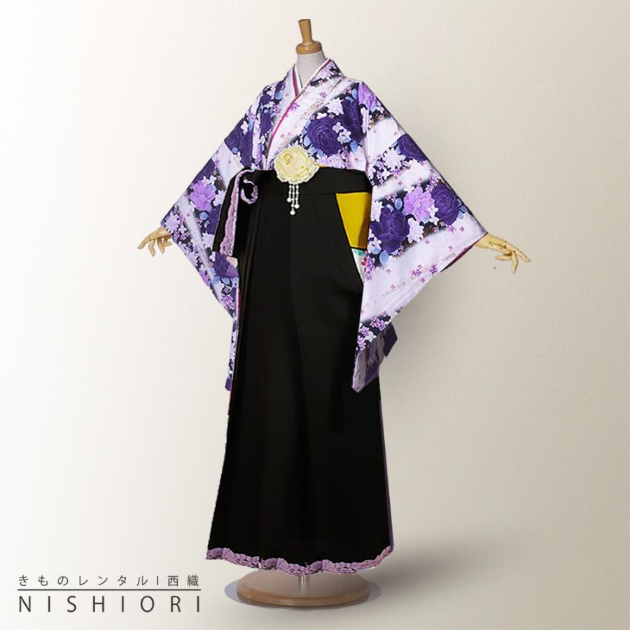 NISHIORI 二尺袖着物 袴 レンタル商品 貸衣装 Mサイズ ATERIESAB