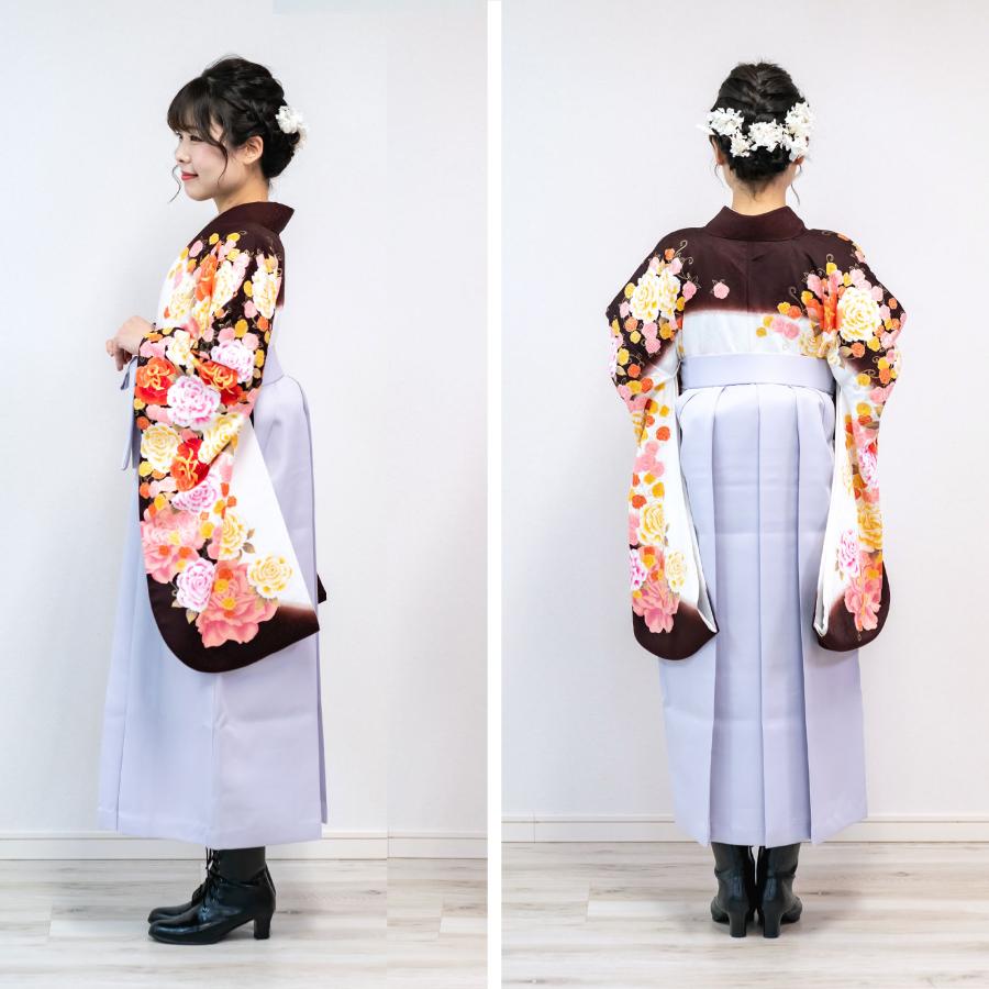 NISHIORI 二尺袖 着物 袴 フルセット レンタル商品 袴Sサイズ an an