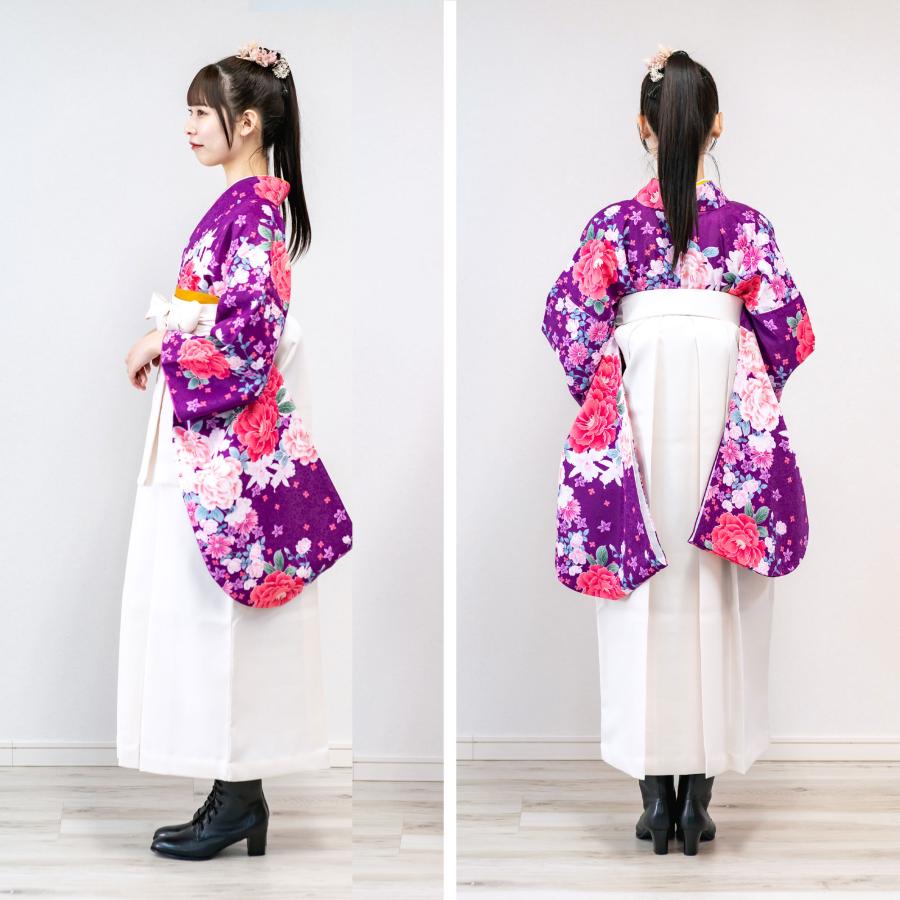 NISHIORI 二尺袖 着物 袴 フルセット レンタル商品 袴Sサイズ H/L