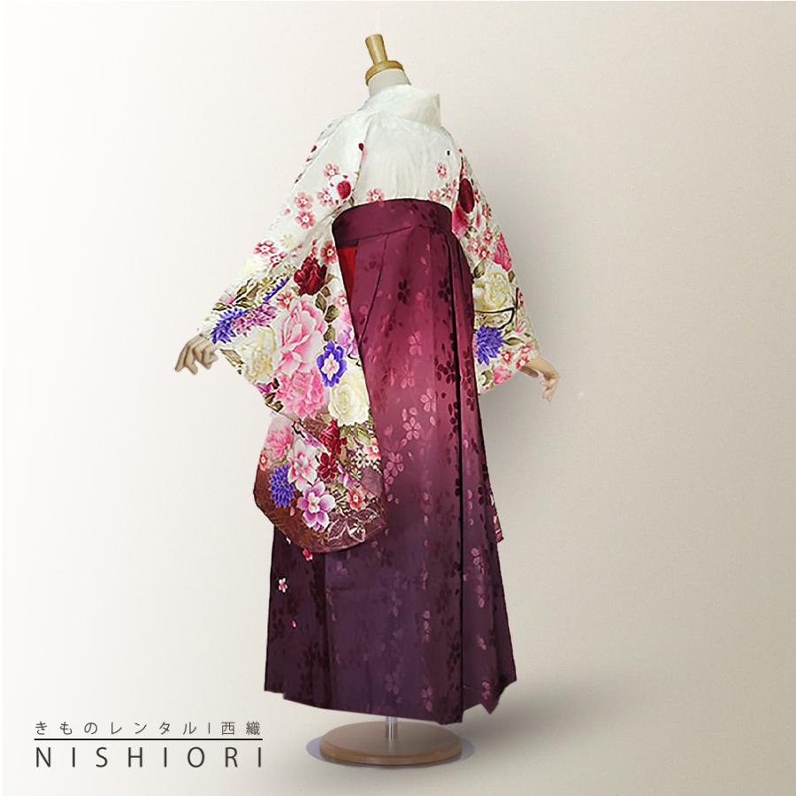 NISHIORI 二尺袖着物 袴 レンタル商品 送料無料 貸衣装 From Kyoto HL