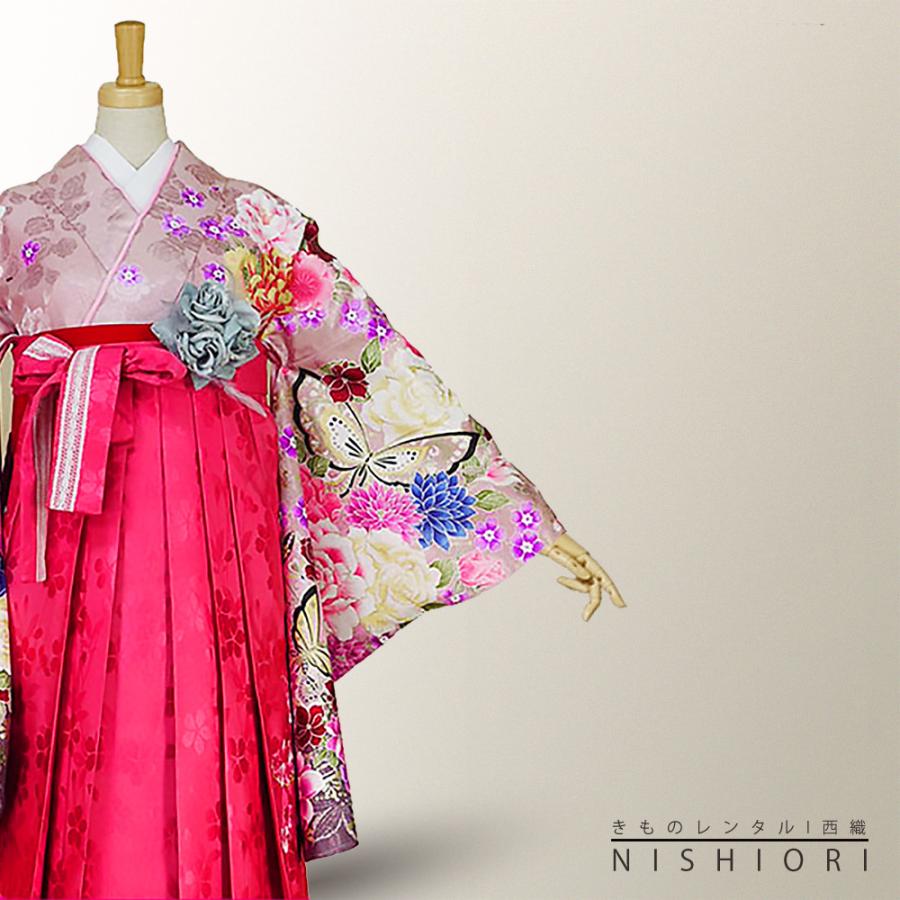 NISHIORI 二尺袖着物 袴 レンタル商品 送料無料 貸衣装 From Kyoto HL