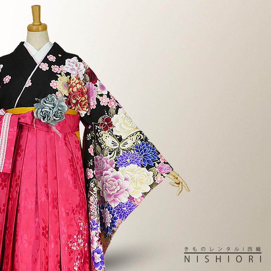 NISHIORI 二尺袖着物 袴 レンタル商品 送料無料 貸衣装 From Kyoto HL
