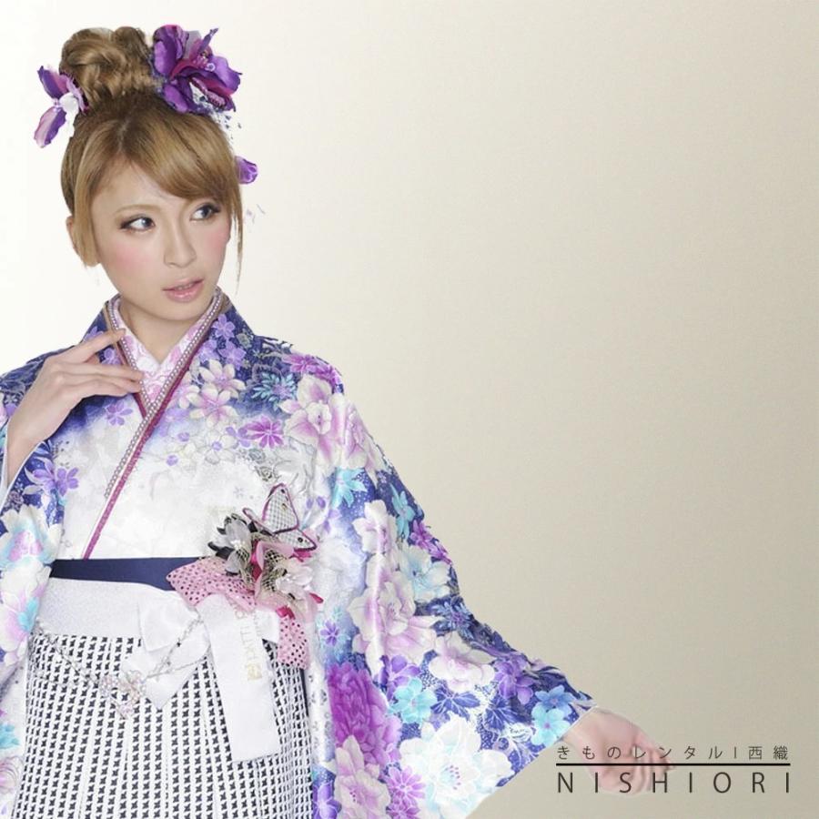 NISHIORI 爆買 二尺袖着物 袴 レンタル商品 高橋真依子着用モデル 送料