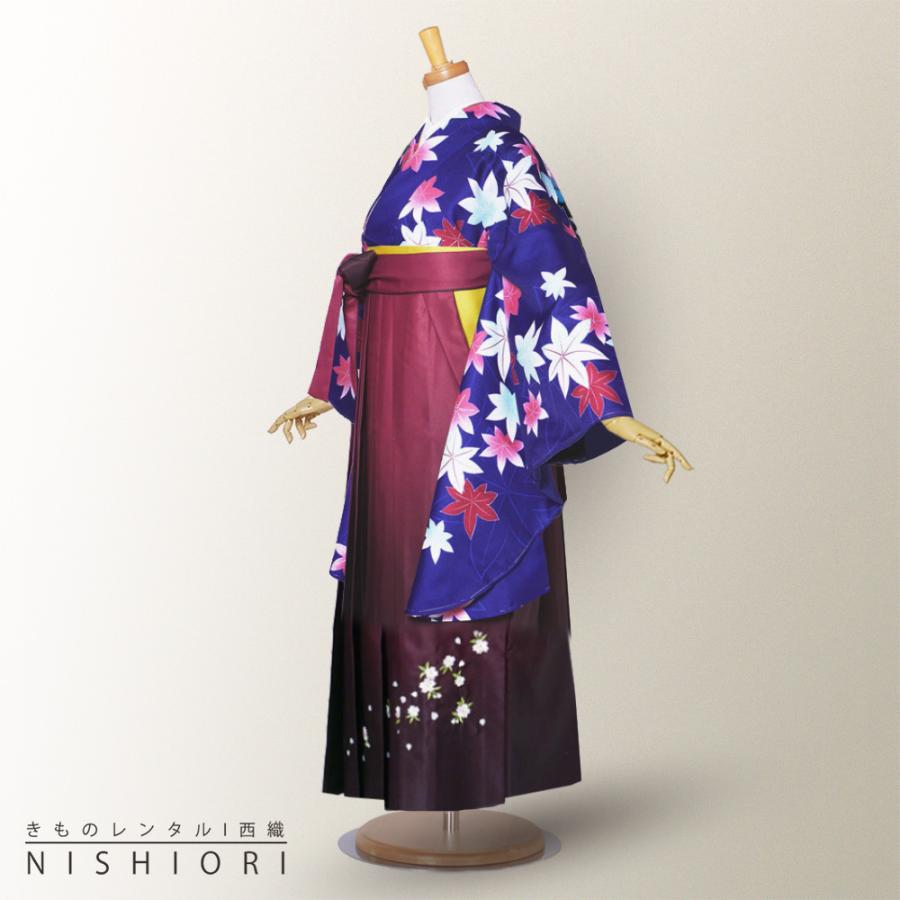 二尺袖 着物 袴 レンタル商品 貸衣装 貸衣装 袴 S Mサイズ ジュニア袴(