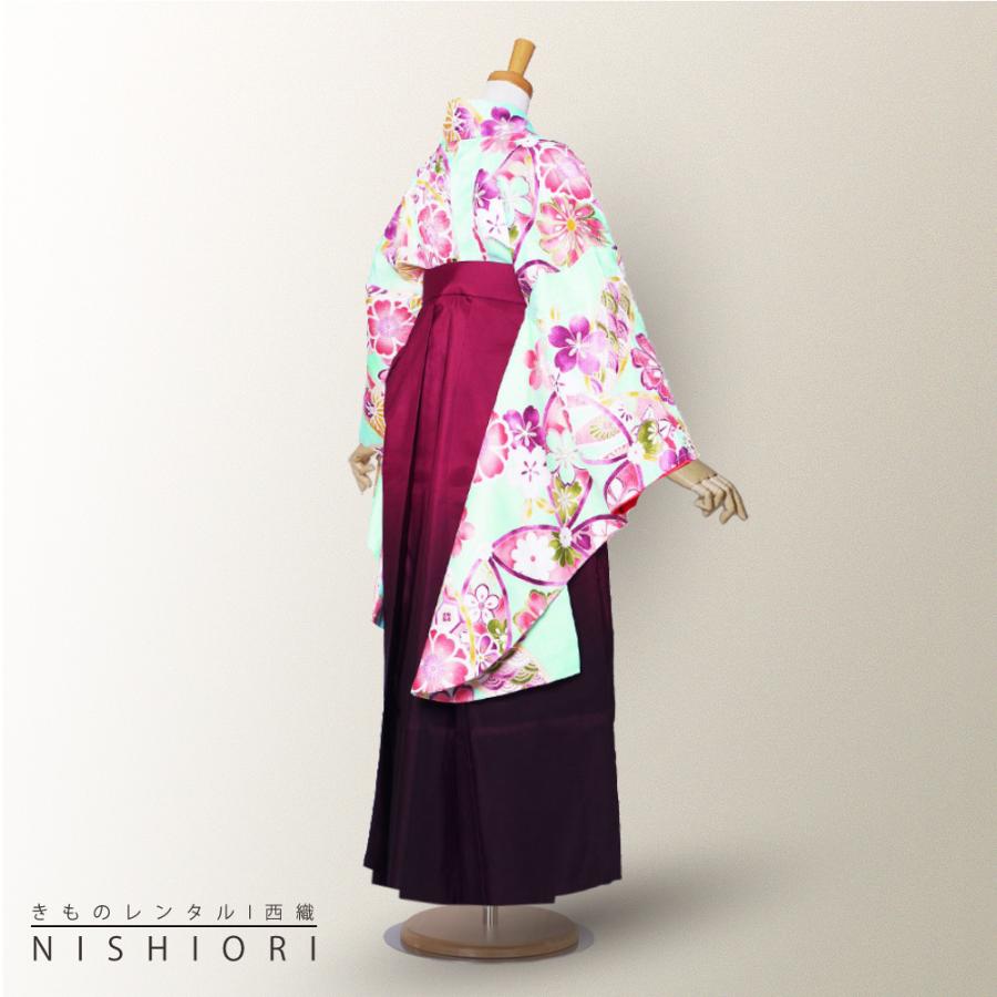 NISHIORI 二尺袖 着物 袴 レンタル商品 Club HL 送料無料 貸衣装 S