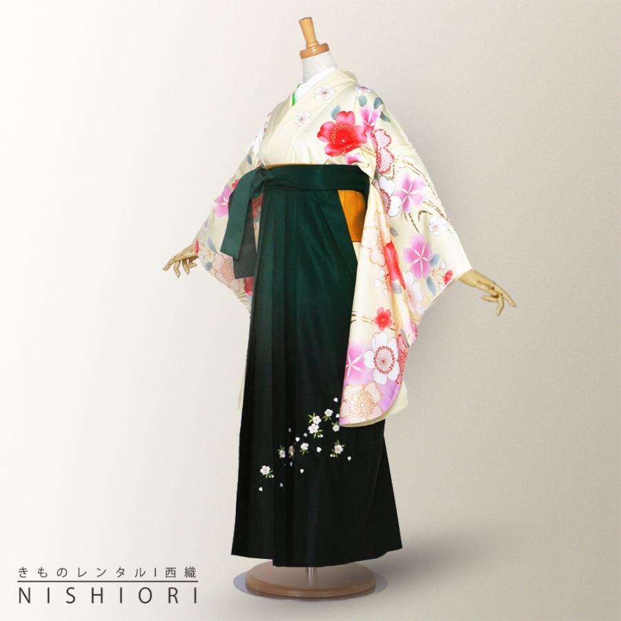 NISHIORI 絵羽柄 二尺袖 ブランド 着物 袴 レンタル商品 From KYOTO