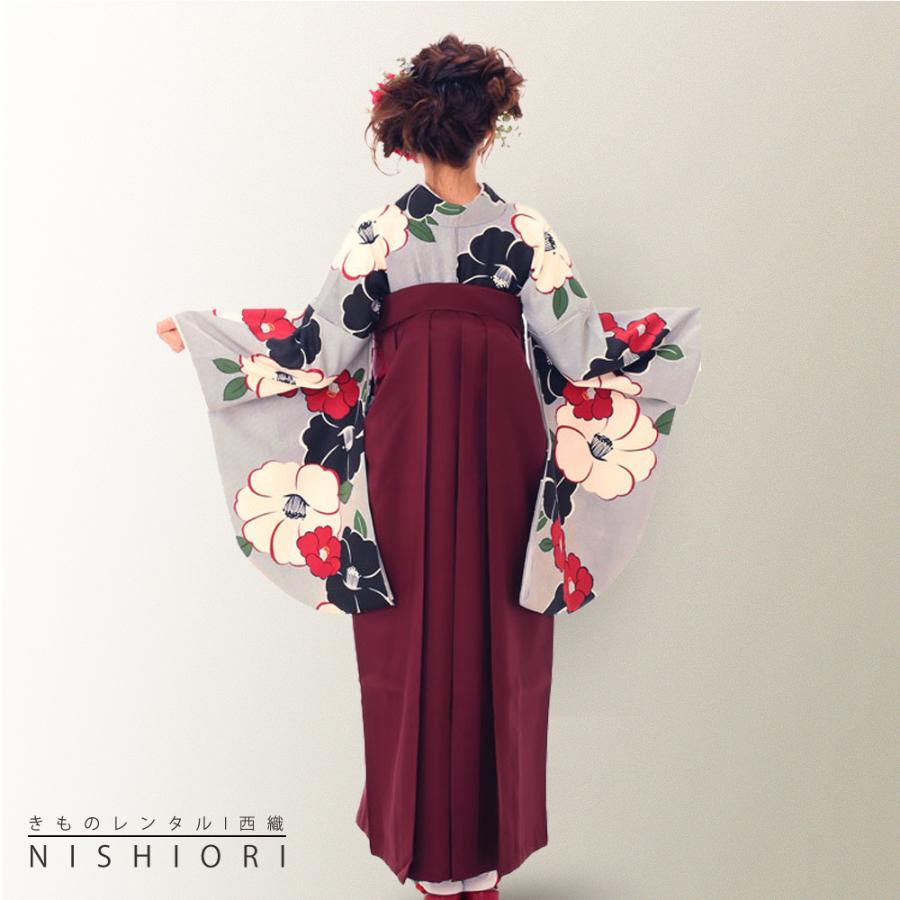 NISHIORI 二尺袖 着物 袴 レンタル商品 貸衣装 Mサイズ ジュニア袴