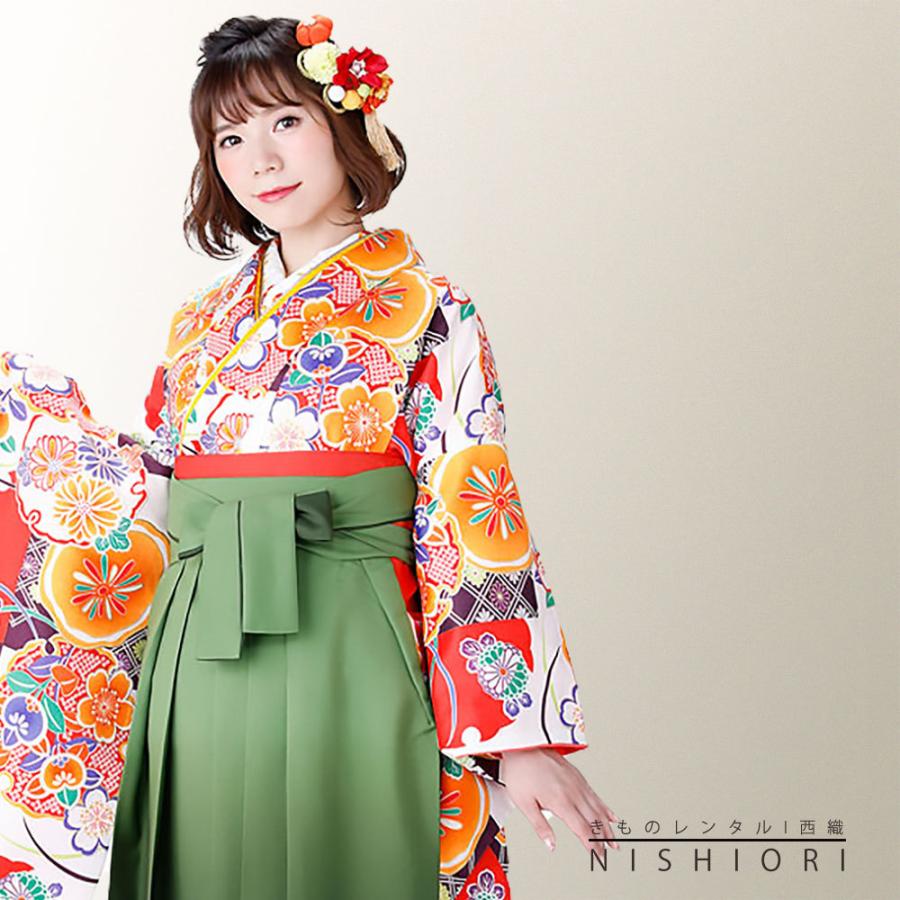 NISHIORI 和遊日 二尺袖 着物 袴 レンタル商品 貸衣装 Sサイズ