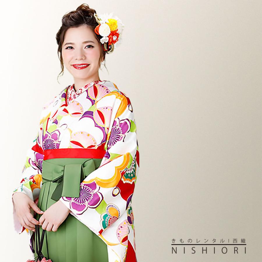 NISHIORI 和遊日 二尺袖 着物 袴 レンタル商品 貸衣装 Sサイズ