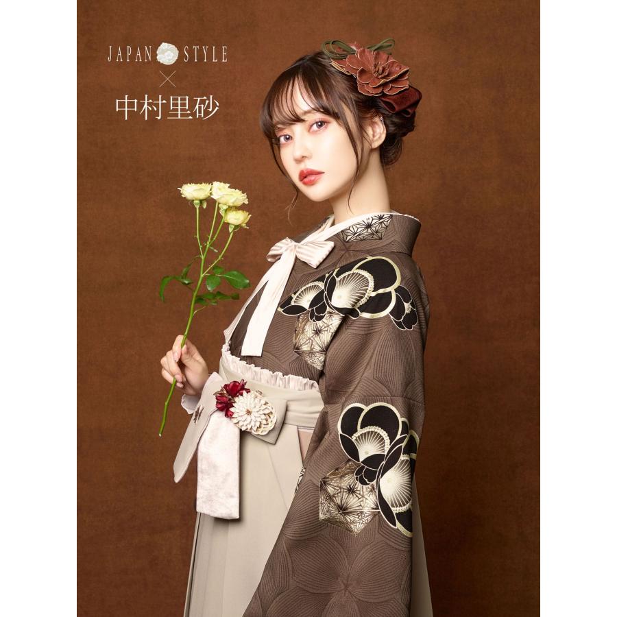 NISHIORI 爆買 中村里砂×JAPAN STYLE 二尺袖 着物 袴 レンタル商品