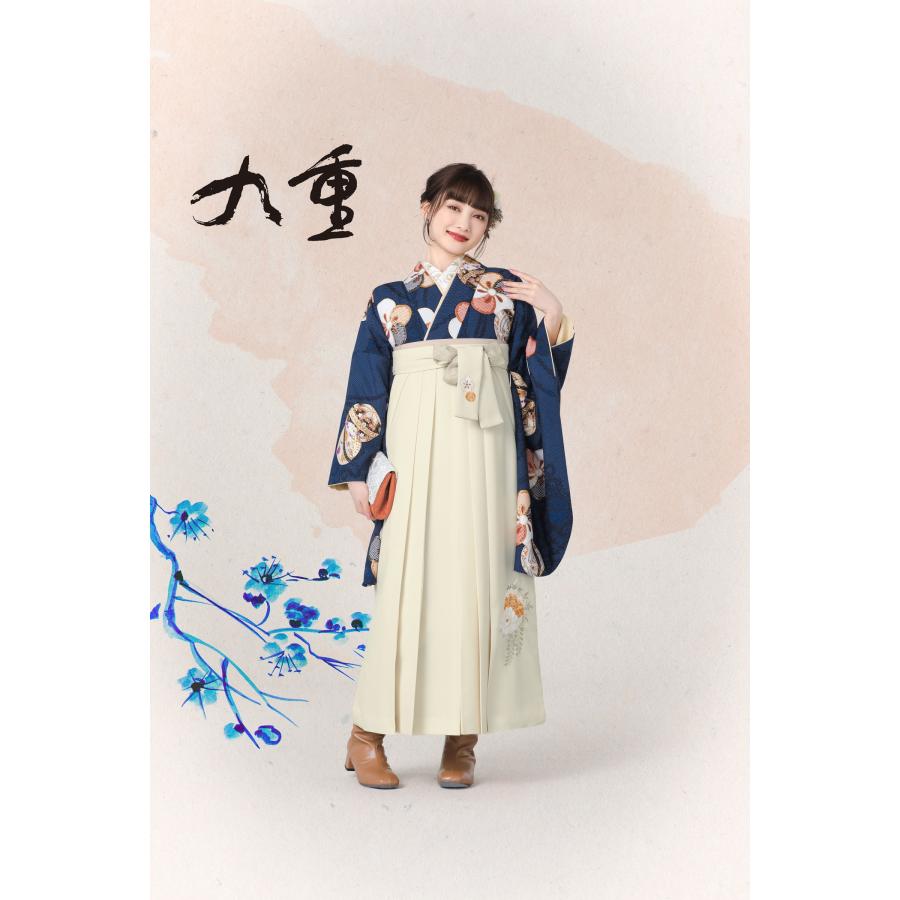 NISHIORI 九重 二尺袖 着物 袴 レンタル商品 フルセット和服 袴 レトロ