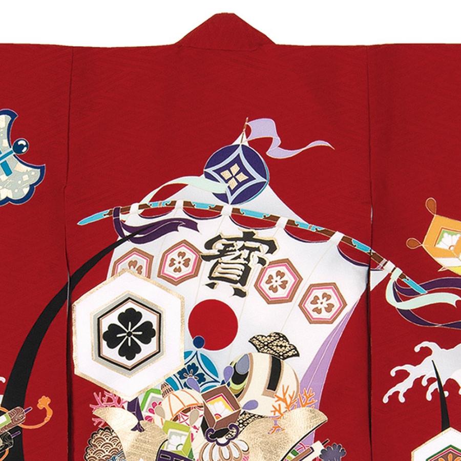 NISHIORI JAPAN STYLE 男児 熨斗目 レンタル商品 お宮参り 着物 帽子