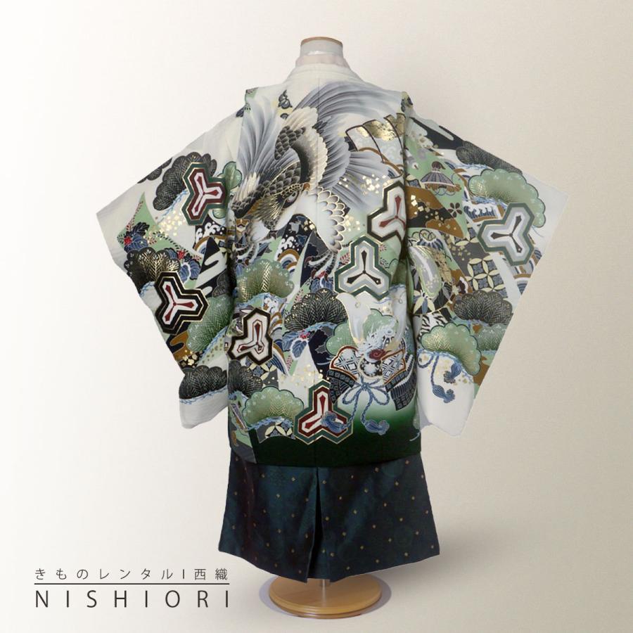 NISHIORI 乙葉 かんたん着付け レンタル商品 5歳の七五三 男の子