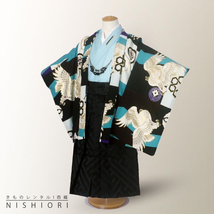 NISHIORI JAPAN STYLE レンタル 七五三 【かんたん着付け】羽織袴 三歳