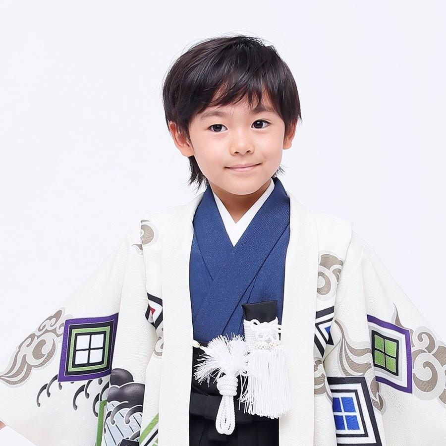 NISHIORI 小町kids かんたん着付け レンタル商品 5歳の七五三 男の子