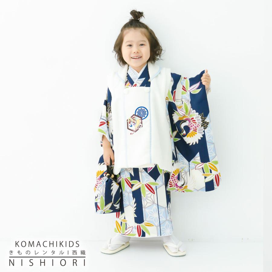 レンタル商品 小町kids 被布コート フルセット レンタル商品 3歳の 