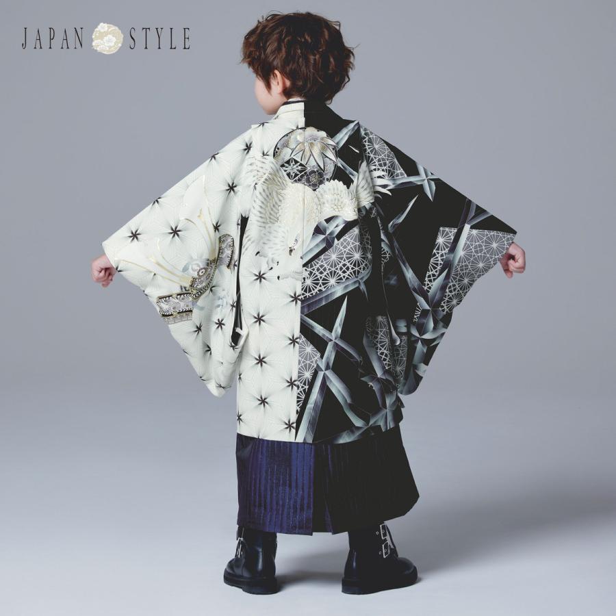 NISHIORI JAPAN STYLE レンタル 七五三【かんたん着付け】羽織袴 五歳