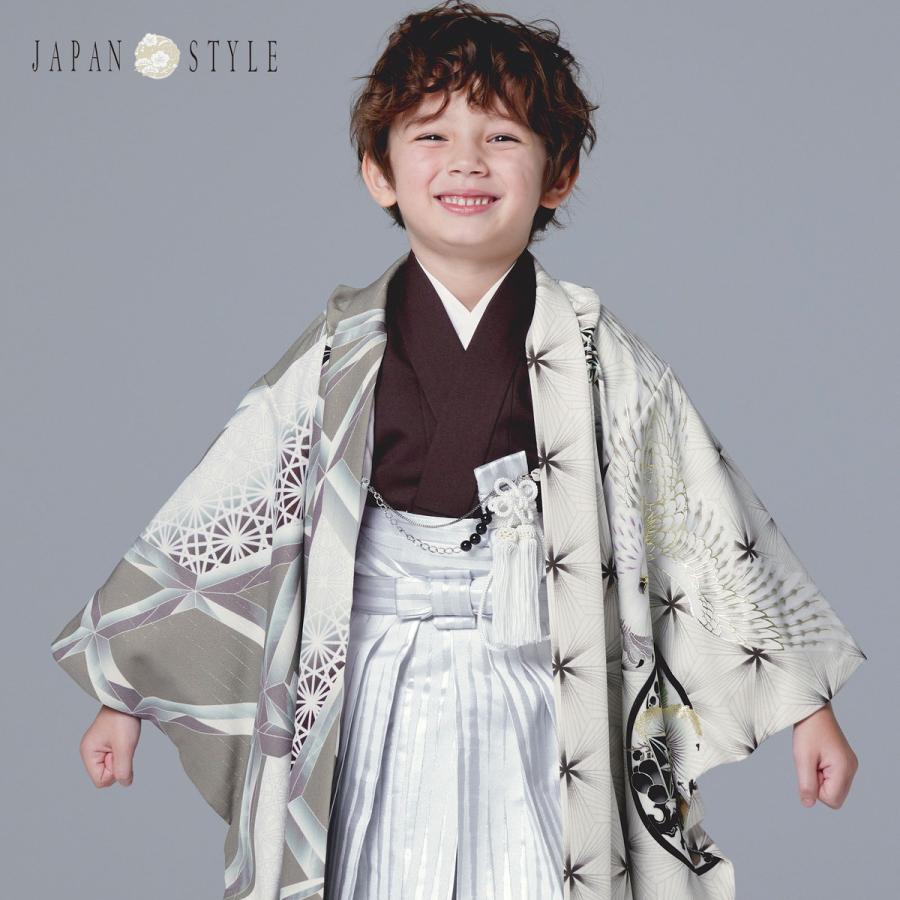 JAPAN STYLE (ジャパンスタイル) 七五三小物セット 7歳 ブランド 黒 丸