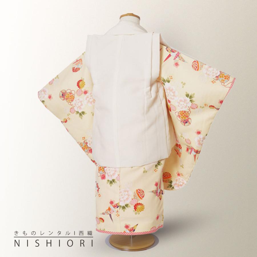 NISHIORI R・KIKUCHI レンタル商品 3歳の七五三 女の子 被布