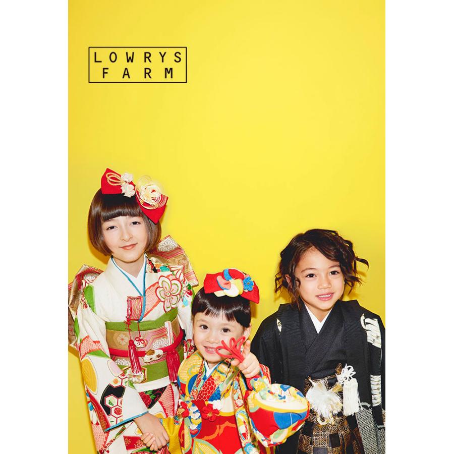 NISHIORI LOWRYS FARM 七五三 レンタル 女の子 3歳 着物 被布 NISHIORI LOWRYS FARM 七五三 レンタル 女の子 3歳 着物 被布