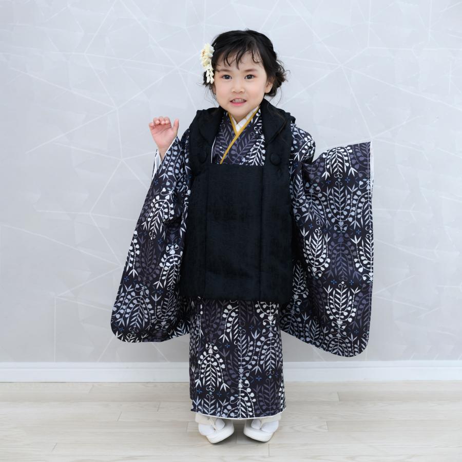 NISHIORI 京wakka 七五三 レンタル 女の子 3歳 着物 被布 753 NISHIORI 京wakka 七五三 レンタル 女の子 3歳 着物 被布 753
