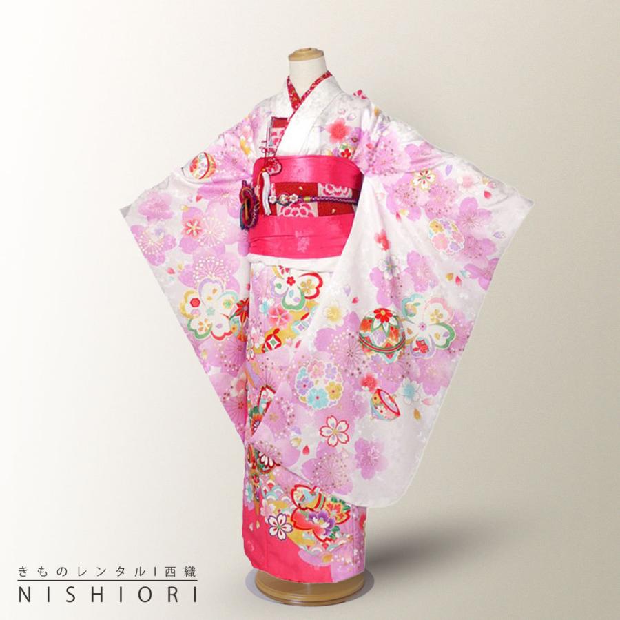 NISHIORI 花うさぎ レンタル商品 7歳の七五三 女の子 四つ身 NISHIORI 花うさぎ レンタル商品 7歳の七五三 女の子 四つ身