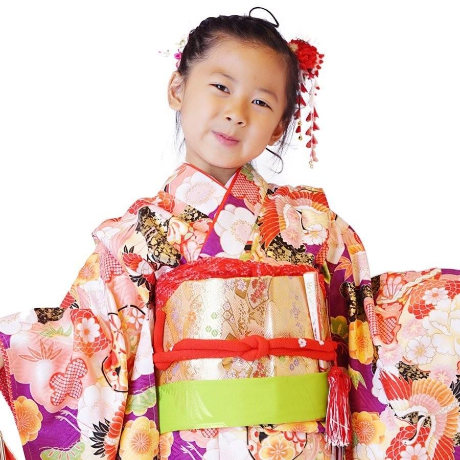 【7歳】七五三　四つ身　乙葉 楽天市場】【レンタル】七五三 着物 7歳 四つ身セット(結び帯セット