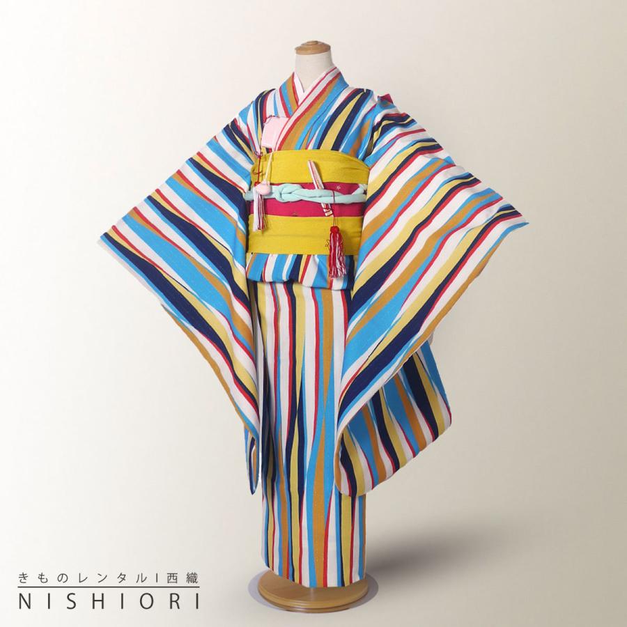 【新品】七五三7才着物　にこるん NISHIORI にこるん 藤田ニコル レンタル商品 7歳の七五三 女の子