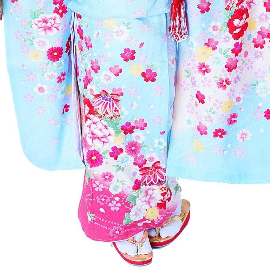 NISHIORI 花ひめ 正絹 レンタル商品 7歳の七五三 女の子 四つ身 NISHIORI 花ひめ 正絹 レンタル商品 7歳の七五三 女の子 四つ身