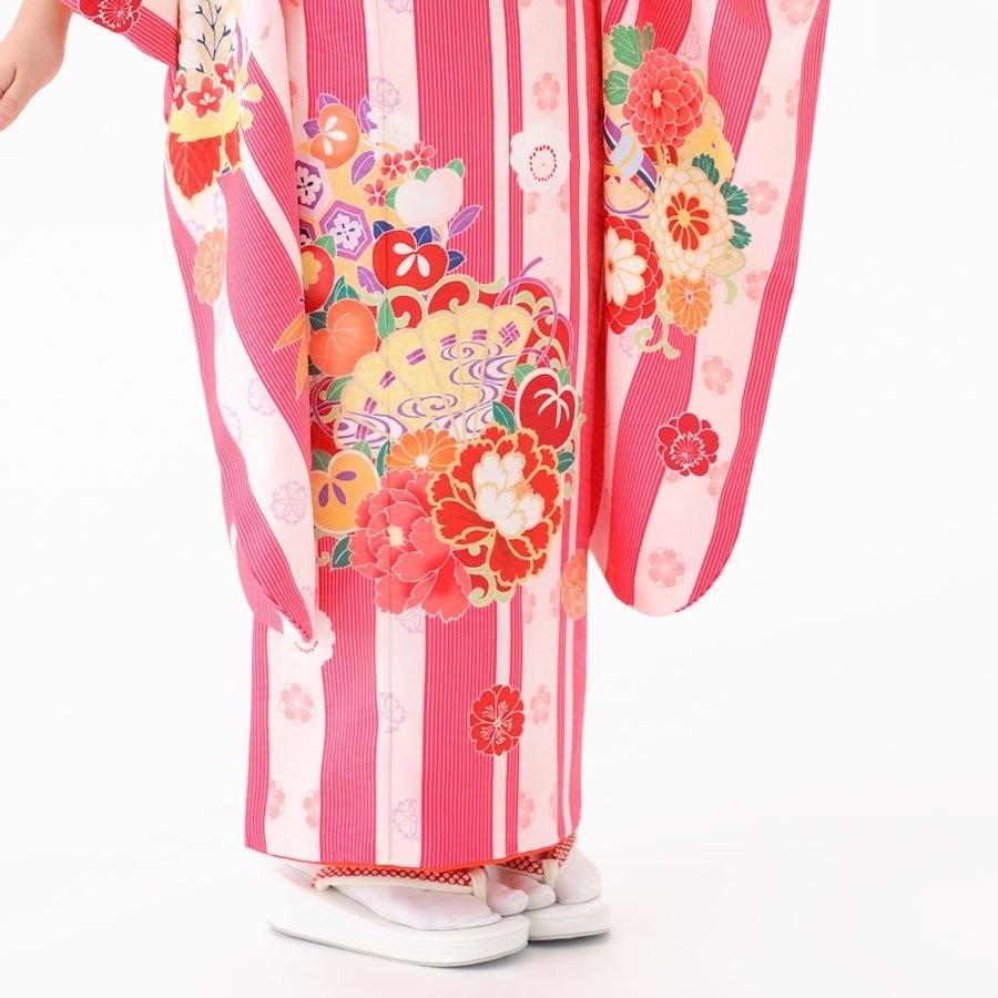 NISHIORI 爆買 KAGURA レンタル商品 7歳の七五三 女の子 四つ身 着物