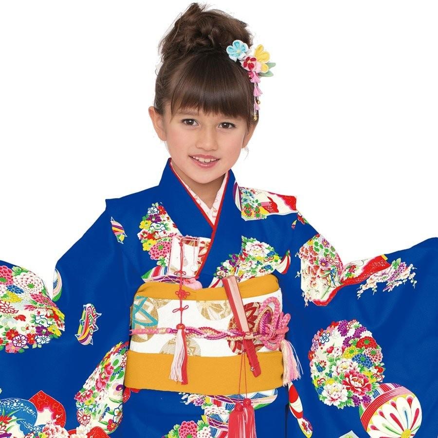 NISHIORI 式部浪漫 レンタル商品 7歳の七五三 女の子 四つ身 着物 帯 