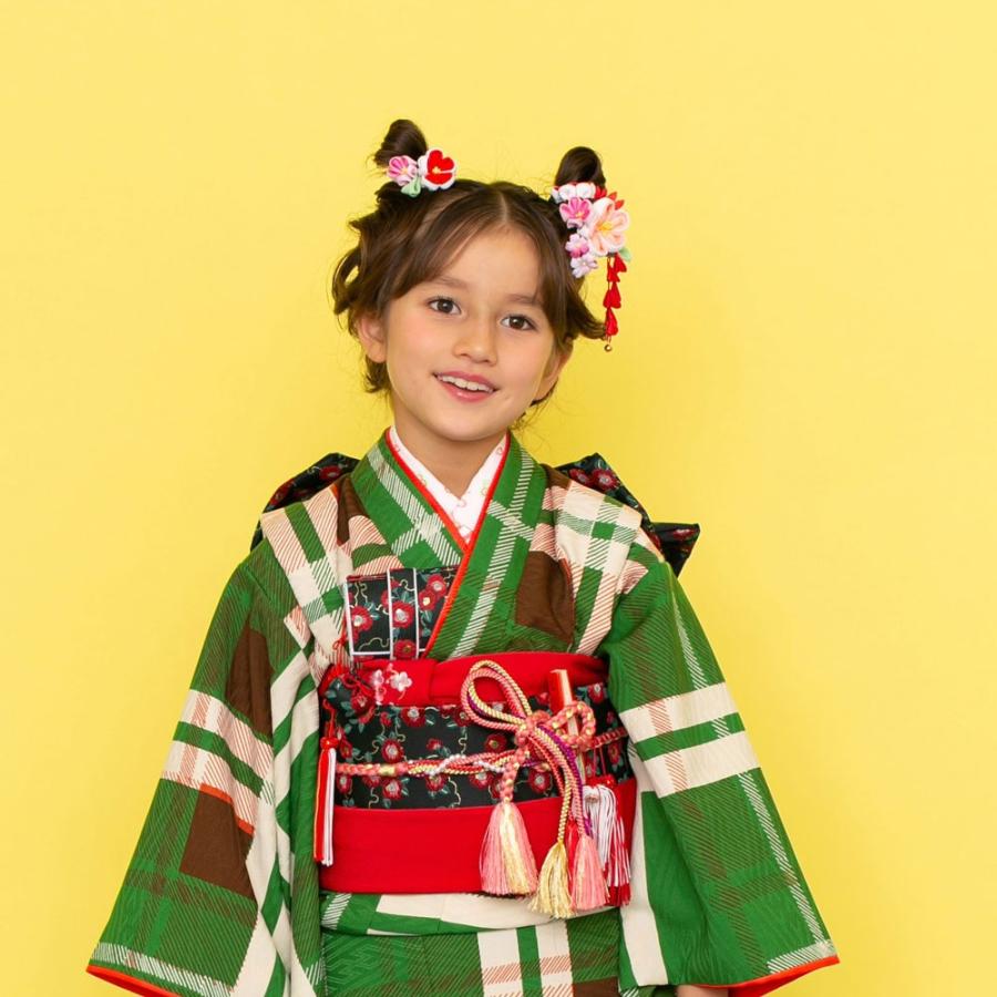 七五三 女の子 7歳用 着物 美品 七五三 着物 7歳 フルセット 販売 選べる9柄 七歳用七五三四つ身