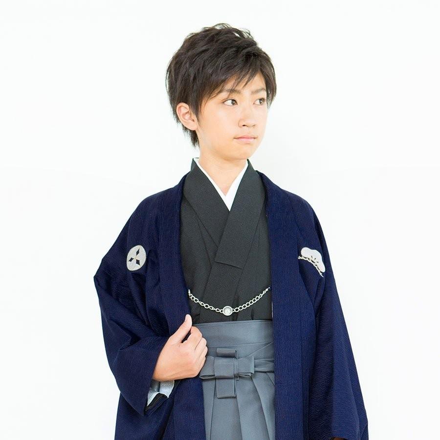NISHIORI 卒業式 小学生 男児 着物 ジュニア 羽織 袴 レンタル商品
